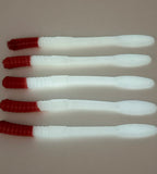 (5pk) Bloody Nose GLOW 4” worm