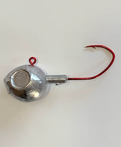 (10 pack) Unpainted Walleye Jig Heads